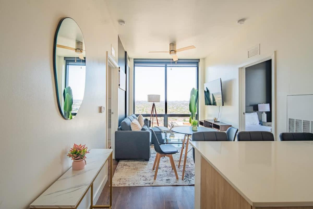 Apartmán Detailed 2Bd, Highrise Dt, Pool, Gym, Parking, Sleeps 8 Phoenix Exteriér fotografie