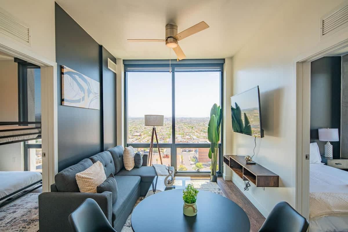 Apartmán Detailed 2Bd, Highrise Dt, Pool, Gym, Parking, Sleeps 8 Phoenix Exteriér fotografie